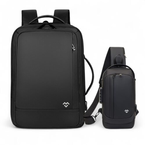 Pack Mochila Essence + Bolso Urban Trekker
